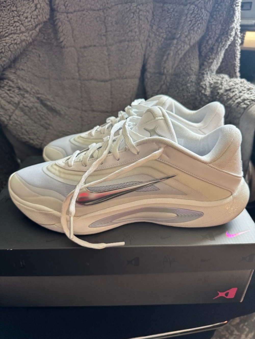 Nike A'One OG Pearl White Size 10